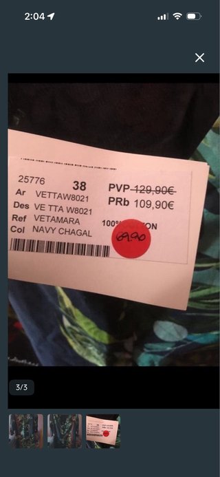 Vestido Vilagallo estampado tropical