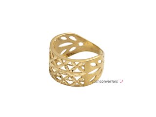 anillo oro 18k