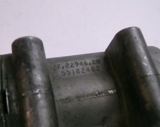 Válvula egr lancia 7.22946.20 lybra 1.9 jtd 92021