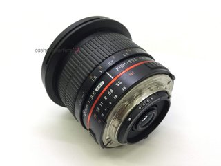objetivos samyang samyang 8mm f/3.5 as if umc cs ii fish-eye para nikon f