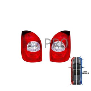 Piloto Trasero Sin Portalámparas Blanco Rojo - Derecho - Citroën CITROEN XSARA PICASSO (2004 en adelante)