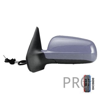 Espejo Completo Mecánico Convexo Imprimado Pequeño - Derecho - Volkswagen VW Golf IV (1998-2003)