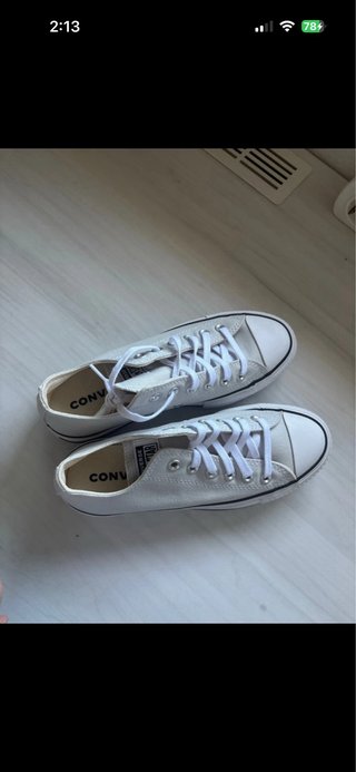 Converse plataforma talla 37