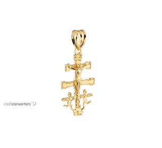 crucifijo oro 18k