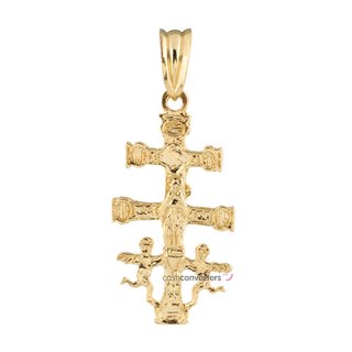 crucifijo oro 18k