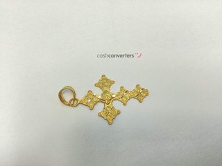 crucifijo oro 18k