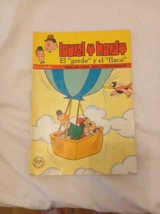Tebeos El Gordo y el Flaco, " Laurel y Hardy.
