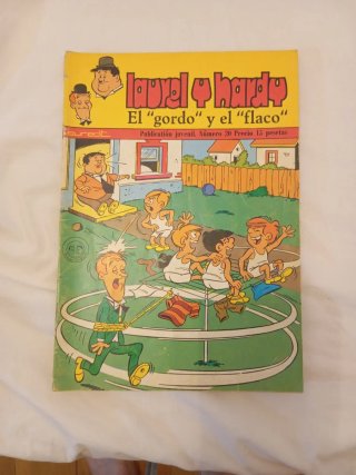 Tebeos El Gordo y el Flaco, " Laurel y Hardy.