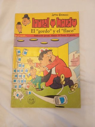Tebeos El Gordo y el Flaco, " Laurel y Hardy.