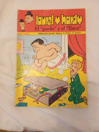 Tebeos El Gordo y el Flaco, " Laurel y Hardy.