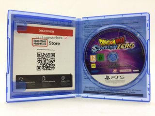 dragon ball sparking zero ps5