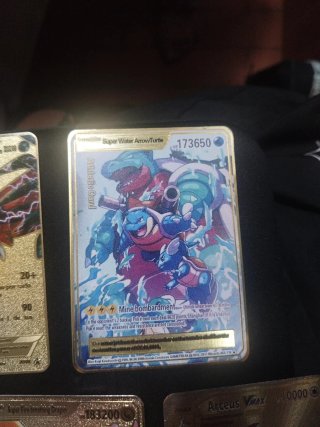 Lote de 5 cartas Pokémon EX, VMAX, V