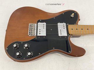 guitarra electrica fender 72 telecaster delux wln (méxico)