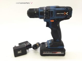 taladro a bateria dexter dt-cd 1835 li