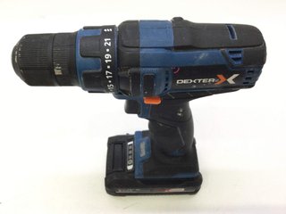 taladro a bateria dexter dt-cd 1835 li