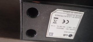 Barra de Sonido LG Negra