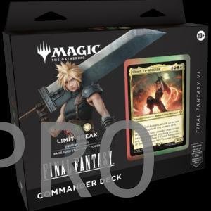Final Fantasy: Mazo de Commander Límite (Inglés). Magic The Gathering