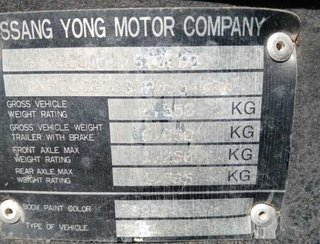 281347 elevalunas del der ssangyong rexton 2.9 td