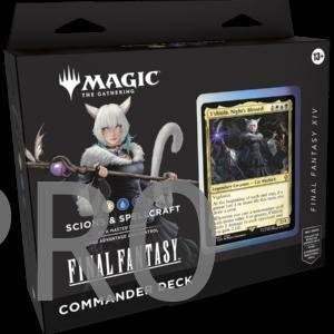 Final Fantasy: Mazo de Commander Vástagos y Hechicería (Español). Magic The Gathering