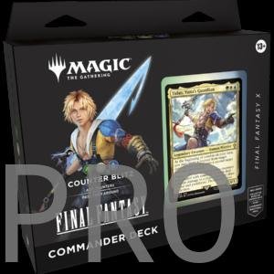 Final Fantasy: Mazo de Commander Pase de Contadores (Español). Magic The Gathering