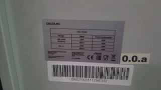 Cecotec Mini Nevera Bolero MiniCooling 10L Bahamas