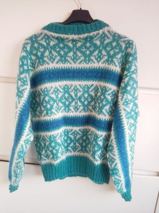 Maglione Vintage Robe di Kappa Motivo Geometrico