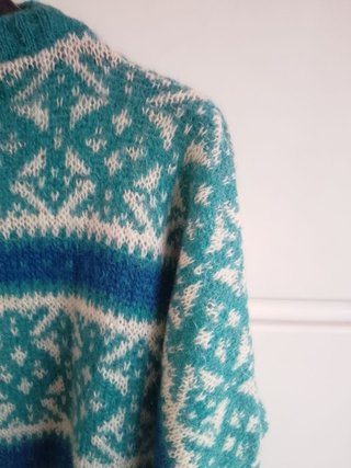 Maglione Vintage Robe di Kappa Motivo Geometrico