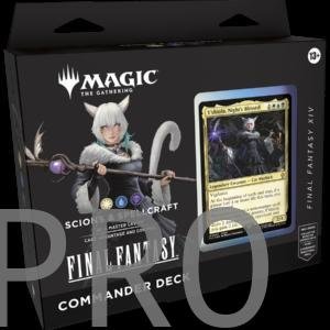 Final Fantasy: Mazo de Commander Vástagos y Hechicería (Inglés). Magic The Gathering