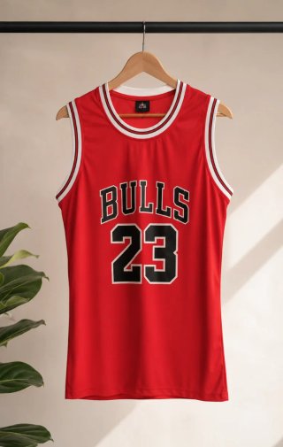 Camiseta Larga Bulls 23