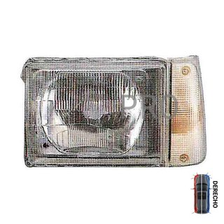 Faro Principal Blanco Manual - Derecho - Fiat PANDA (1986-2003)