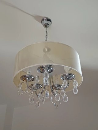 Lámpara de techo cristal lágrimas Leroy Merlin