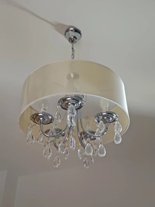 Lámpara de techo cristal lágrimas Leroy Merlin