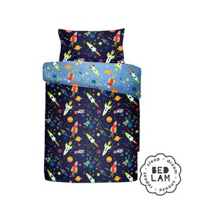 Bedlam Supersonic funda edredón infantil brillo