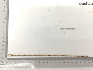 pulsera oro 18k con piedra con circonita