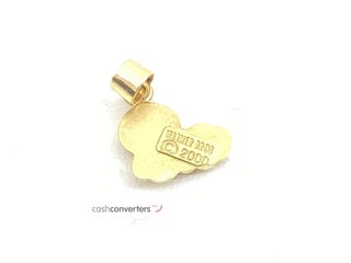 colgante oro 18k