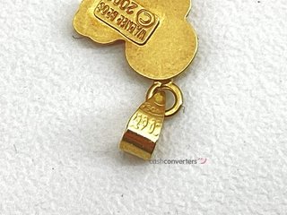 colgante oro 18k