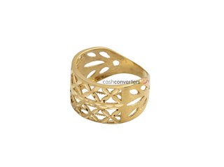 anillo oro 18k t. 14 (17,2 mm)