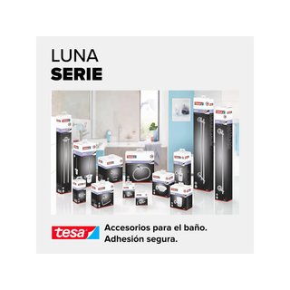tesa Moon percha toallas adhesiva moderna