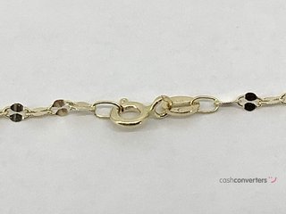 cadena oro 18k 25cm