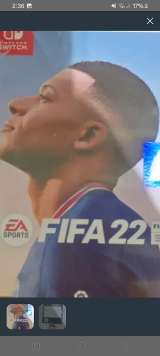 Nintendo Switch Azul y Rojo con fifa 22