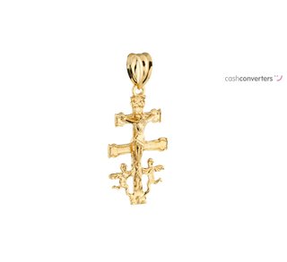 crucifijo oro 18k