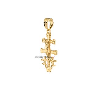 crucifijo oro 18k