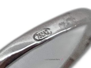 anillo oro 18k con piedra con circonita t. 18 (18,47 mm)