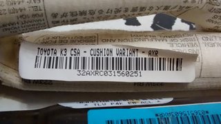036515603AXR AIRBAG CORTINA DERECHO TOYOTA AVENSIS 2ª GENER. T25 2003 - 2008