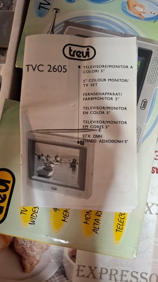 Mini TV Trevi TVC 2605 TFT 5 Portatile