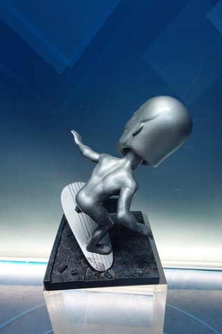 Figura Silver Surfer Diorama Marvel