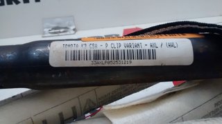 32AXLC052531250 AIRBAG CORTINA IZQUIERDO TOYOTA AVENSIS 2ª GENER. T25 2003 - 2008