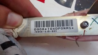 78800SJDG83 AIRBAG CORTINA DERECHO / DERECHA HONDA FRV (BE1/BE3) 2004-2005-2006-2007-2008-2009-2010