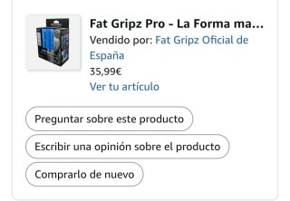 Fat Gripz Pro - Agarre para pesas