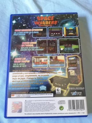 Space Invaders Anniversary PS2 Pal España